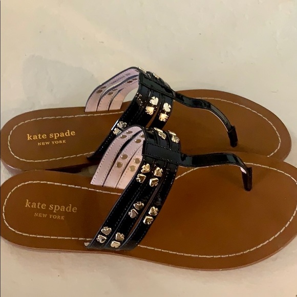Kate Spade Studded Slide Sandals - Picture 1 of 6